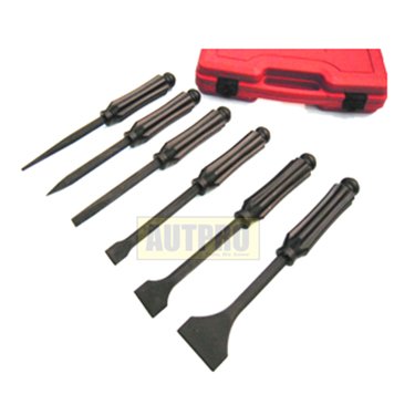 6pc Heavy Duty Punch & chisel Set